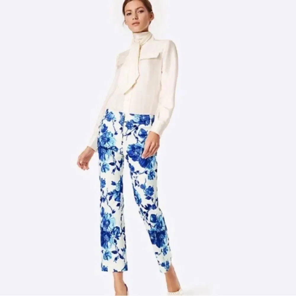 TORY BURCH kara pant rosemont floral